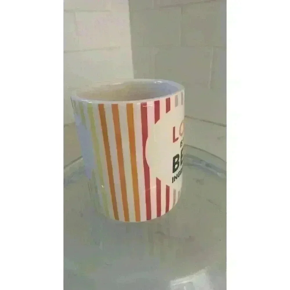 Sur La Table love is the best ingredient Coffee mug